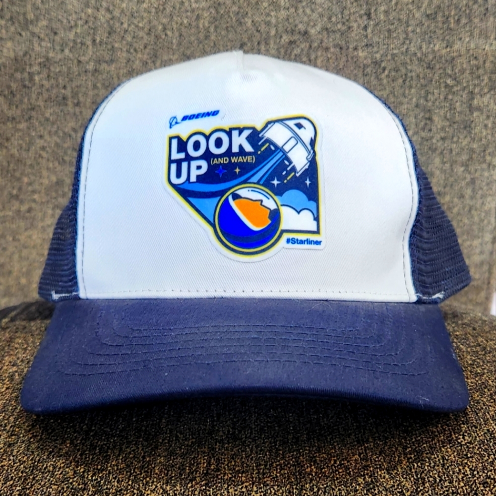 Boeing snap back hat